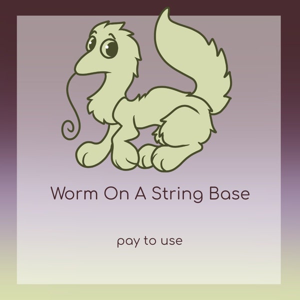 Worm on a String Fursuit Base - Etsy