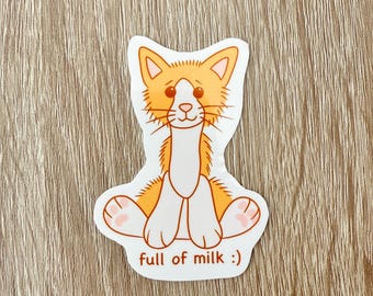 AUFKLEBER - Milch Webkinz