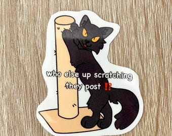 STICKER - Scratching Post
