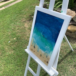 Sand, sea and sky meet