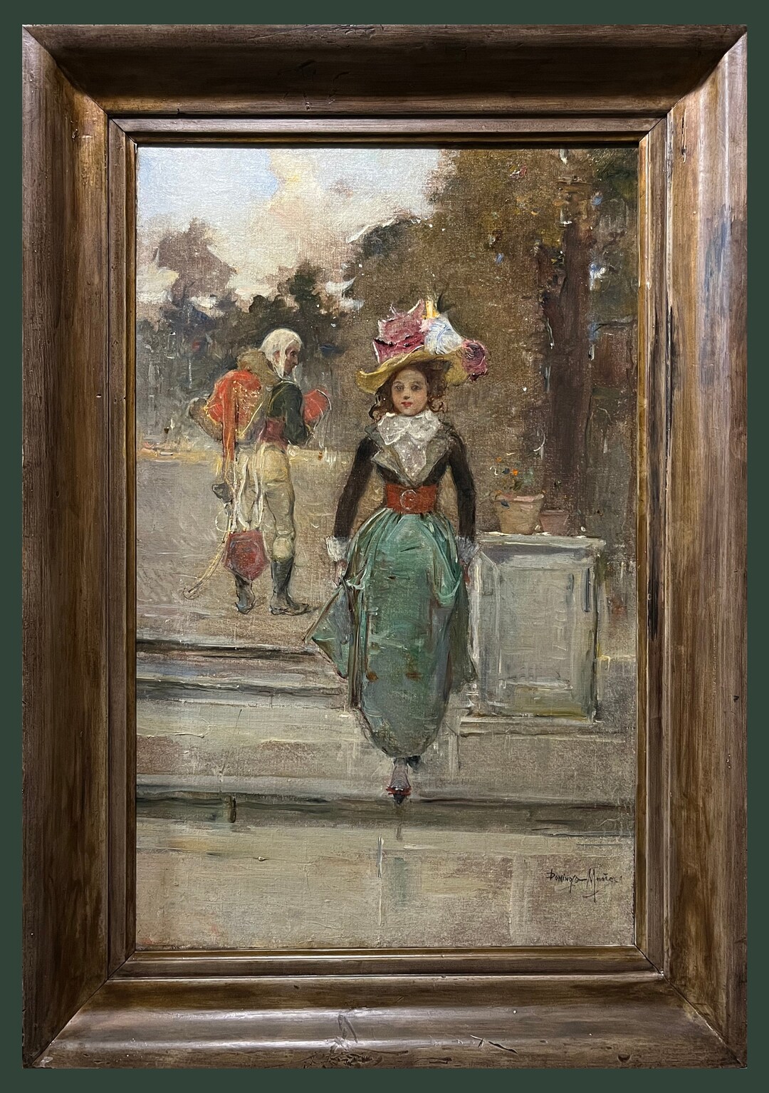 A Delightful Belle Époque Original Antique Framed Oil on - Etsy
