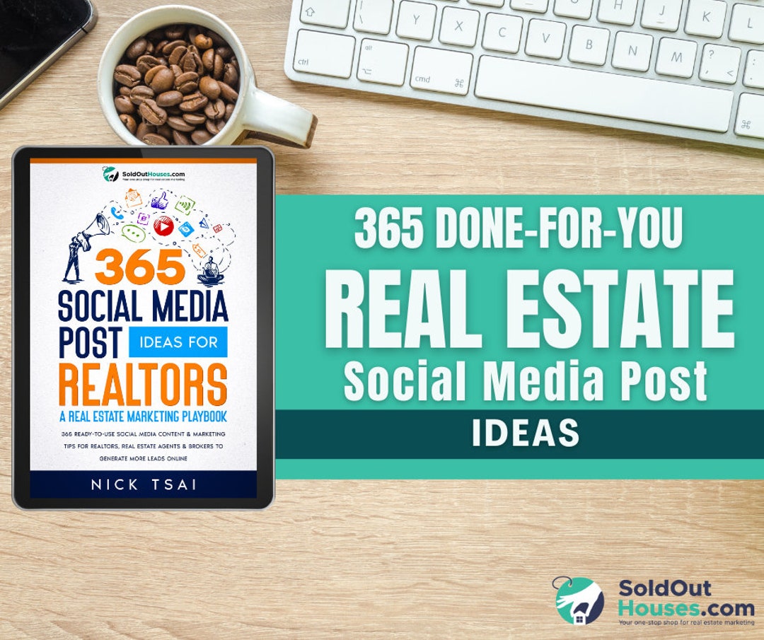 365 Social Media Post Ideas for Realtors Social Media - Etsy Australia