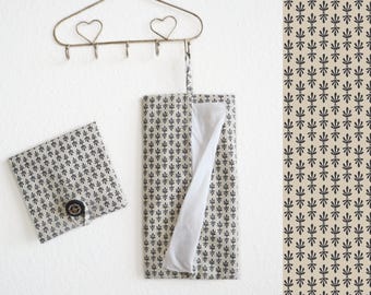 Rifle Paper Co. - Ekologiczne etui na chusteczki, podróżny uchwyt na chusteczki, ekologiczne etui na chusteczki, wiszące etui na chusteczki