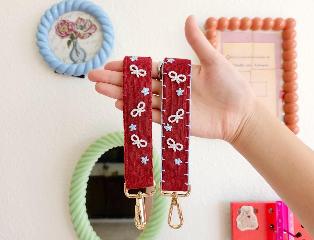 Ribbons Key Fob,key Chains, Wrist Strap - Etsy