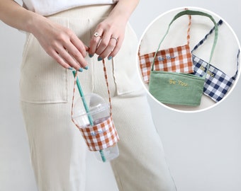 Fabric Cup Holder / Cup Carrier