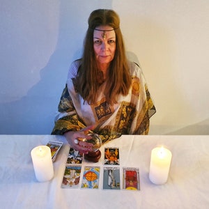 Lectura de cartas del tarot de vida COMPLETA, Vida plena psíquica, Carrer, Amor, Futuro, Presente, Pasado, Tarot psíquico