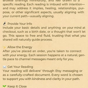 Lectura de guía espiritual, ¿Quién es tu espíritu?, Guía espiritual, Conexión espiritual, Entrega rápida imagen 7