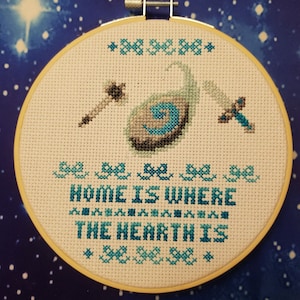 Home is Where the Hearth is Cross Stitch WOW - PDF