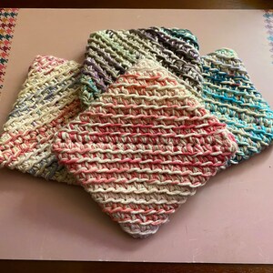 Crochet Cotton Coaster Pattern