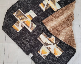 Modern Plus baby quilt