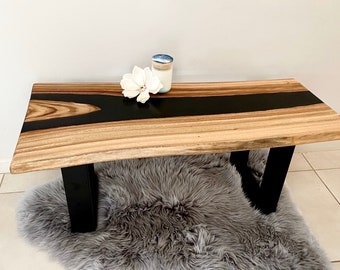 Resin River Table (your choice of colour)