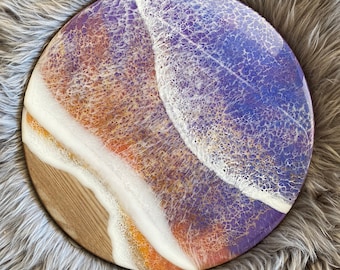 Sunset Ocean Resin Set