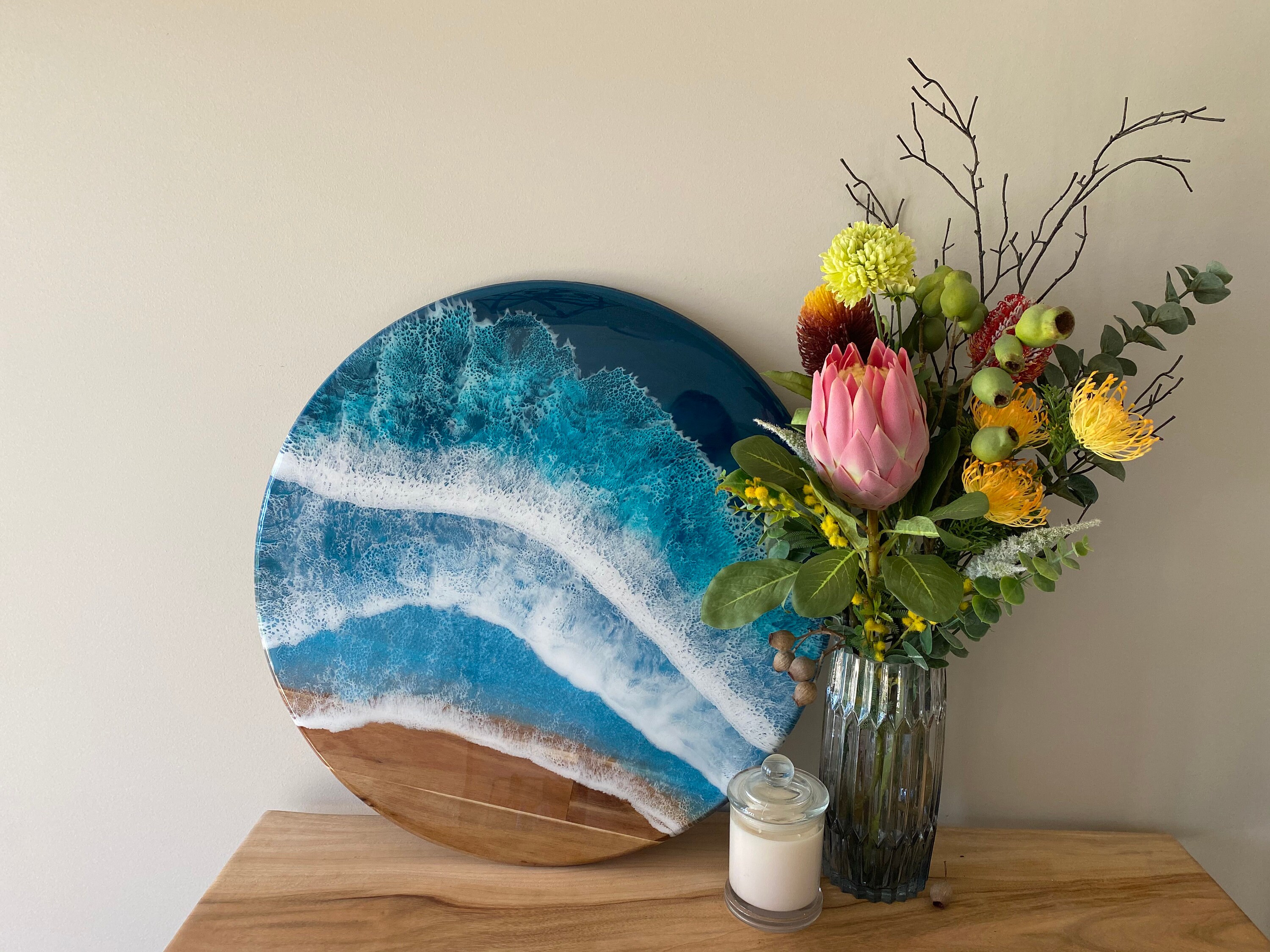 Large Round Wall Art Etsy Australia