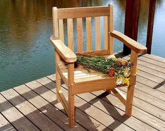 Fifthroom Red Cedar English Garden Patio Chair