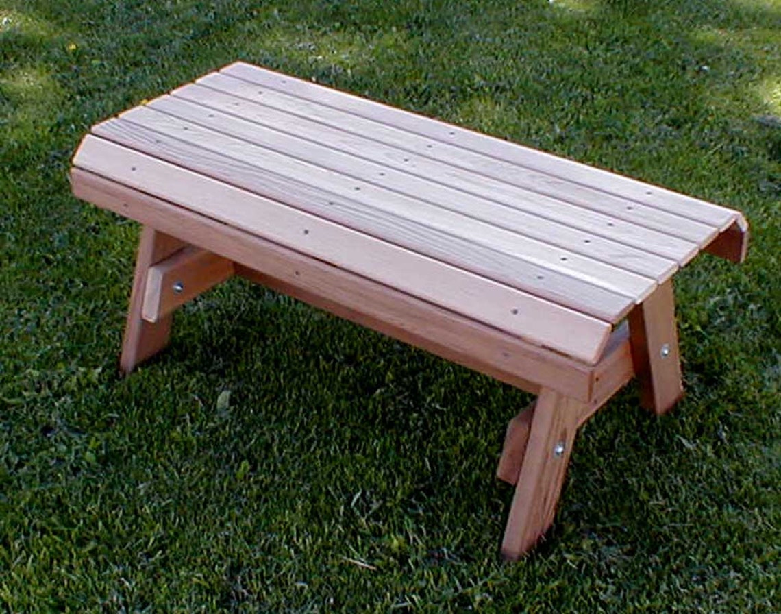 Red Cedar Coffee Table Etsy