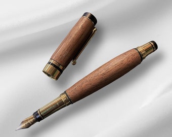 Hand Made Walnut Fountain Pen