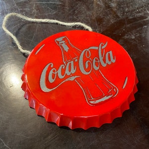 Coca Cola Bottle Cap Sign
