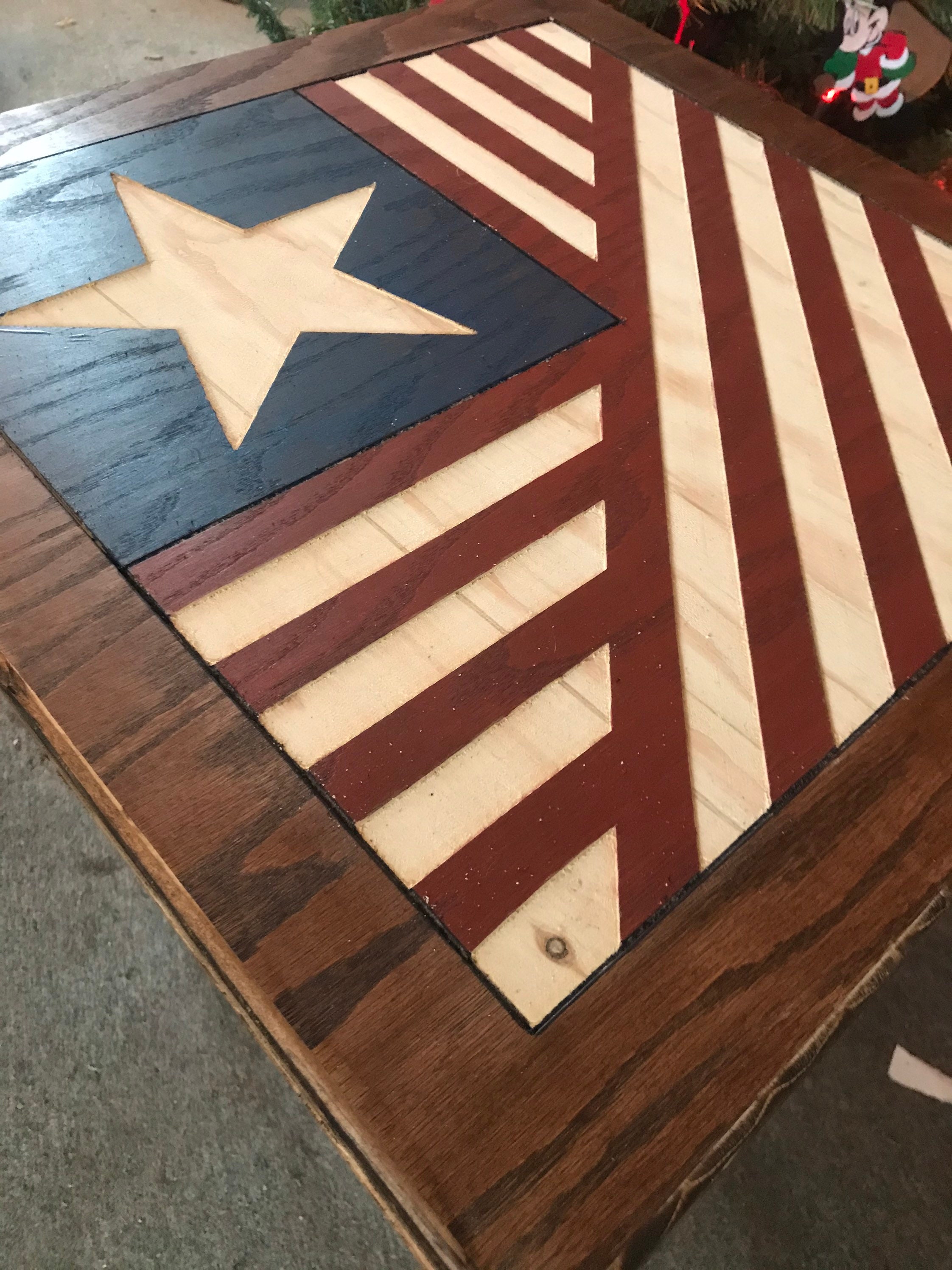 Barn Quilt American Flag Etsy