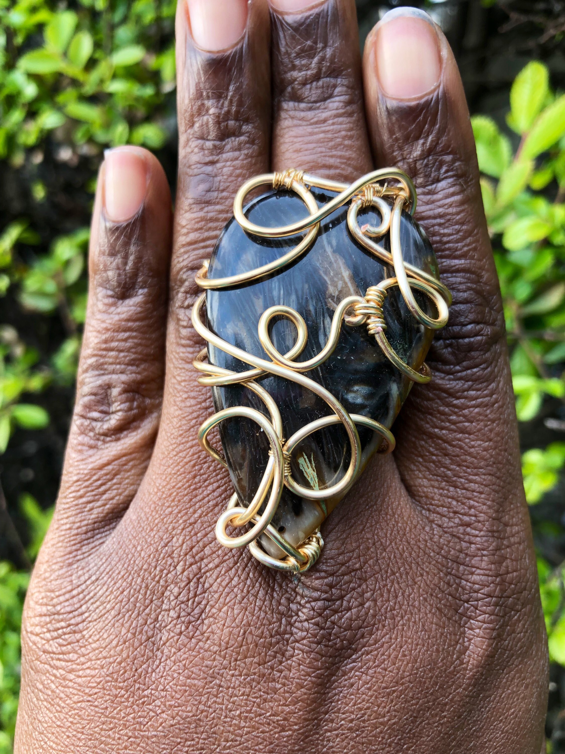 Gold wire deals wrap