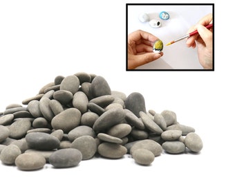Craft Rocks, 14 Extremely Smooth Stones for Rock Painting, Kindness Stones,  Arts and Crafts, Decoration. 2-3.5 Inches Each (About 4 Pounds) Hand  Picked for Painting Rocks : Patio, Lawn & Garden 