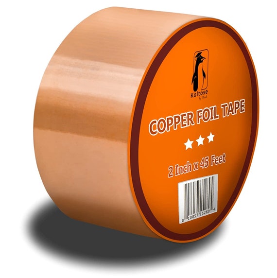 Copper Foil Tape, Conductive Adhesive Tape for Electrical Repair, Residue  Free, Indoor or Outdoor Multipurpose Tape 45 Feet X 2 Inches 