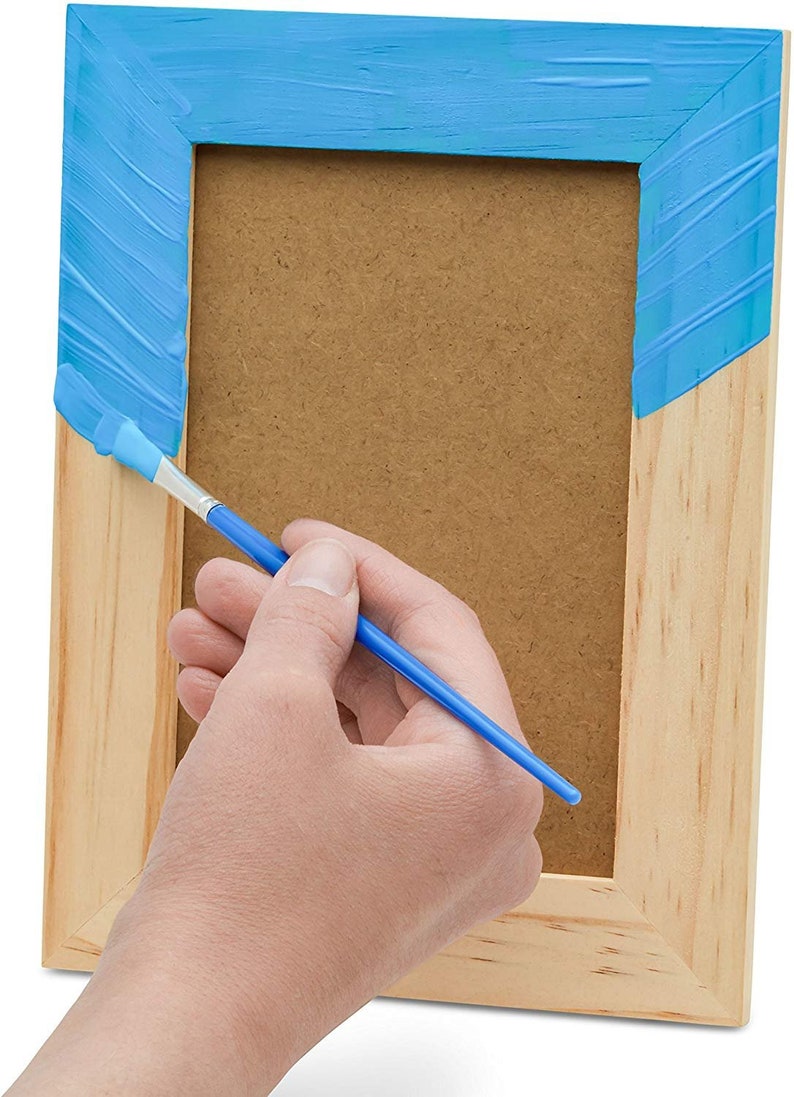 DIY Picture Frames 4x6 Craft Frames Set Unfinished Solid Etsy