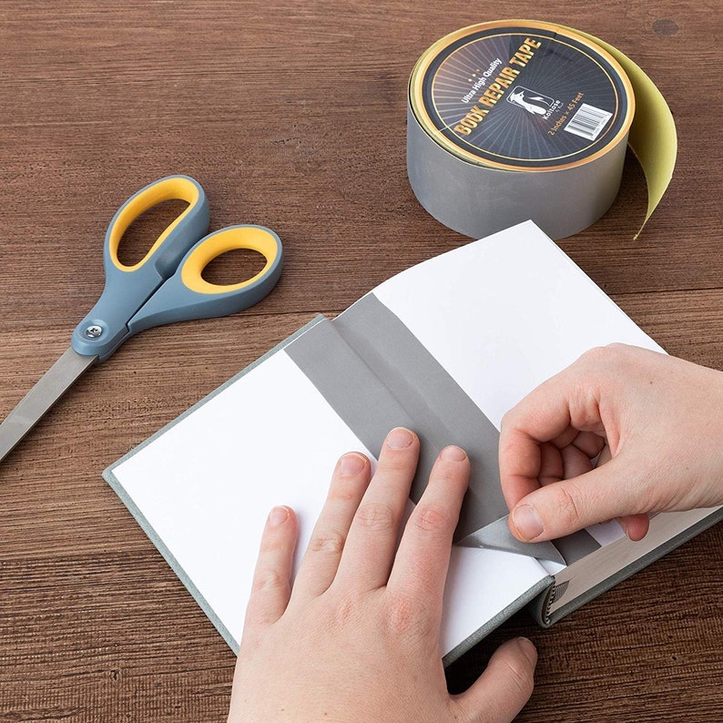 Bookbinding Tape Gray Cloth Book Repair Tape for Bookbinders Etsy