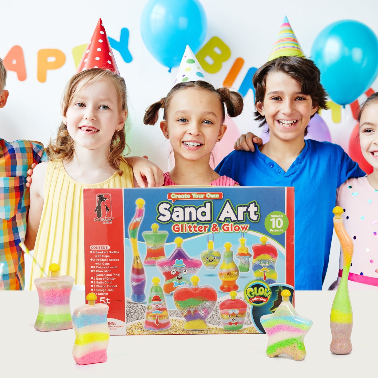 Mega Sand Art Kit for Kids DIY Sand Art Craft 10 Bottles and Etsy