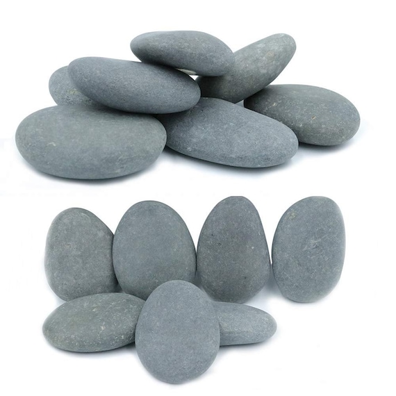 12 Extra-Large Rocks for Painting – Multi-Colored Craft Rock Painting  Stones, 10 CM - 12 CM Smooth and Flat, Non-Porous Painting Rocks, 100%  Natural River Rocks for Mandala and Kindness Stones : : Home