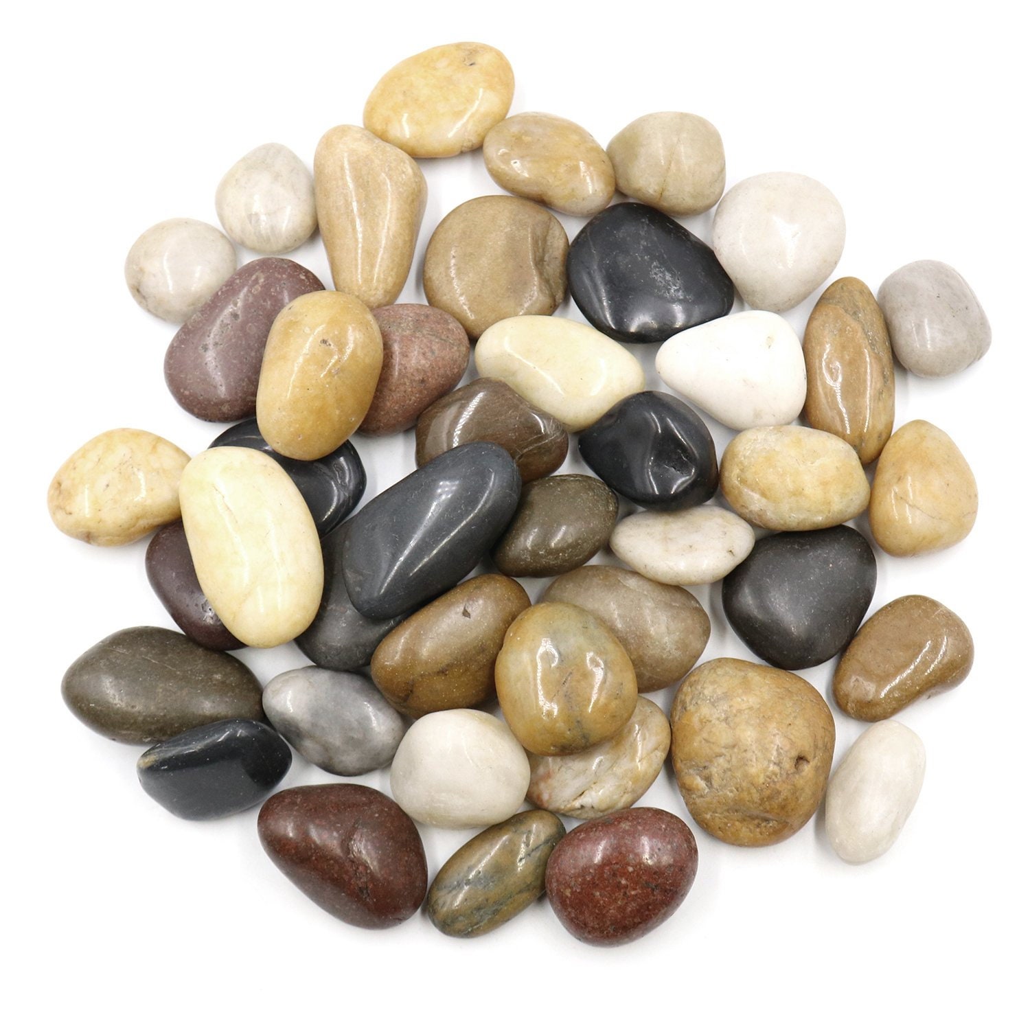 Gravel Pebbles, Mix Colored Stones, Indoor Outdoor Decoration, Fish Tank  Rocks, Aquarium - China Painting Stone, Pebble Stone