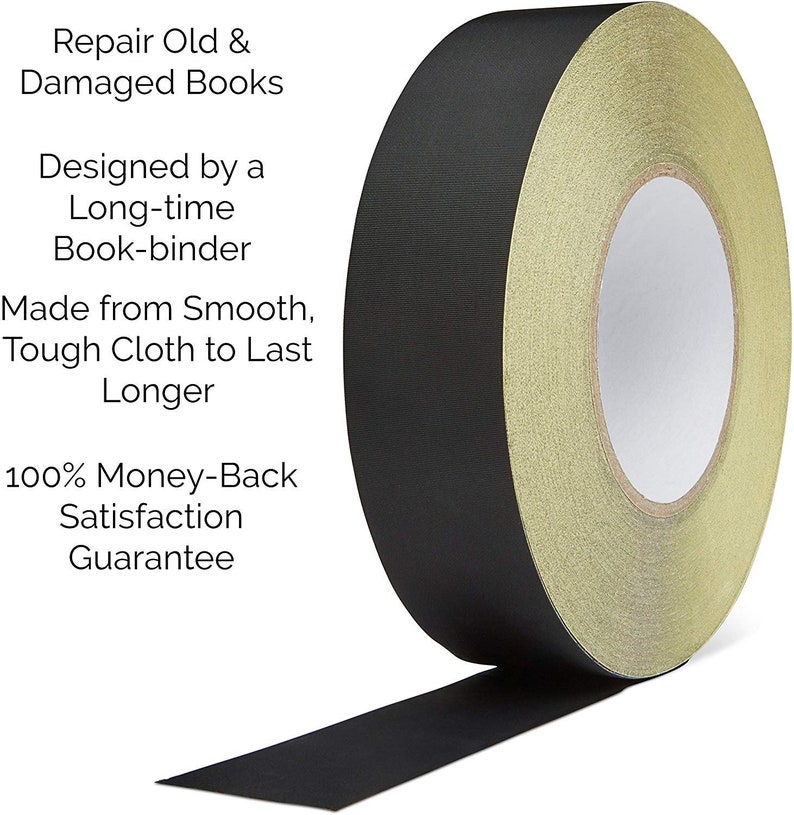 Bookbinding Tape Black Cloth Book Repair Tape for Etsy