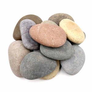 15 Pcs Rocks for Painting River Rocks to Paint 2-3 Flat Painting Rocks Smoo