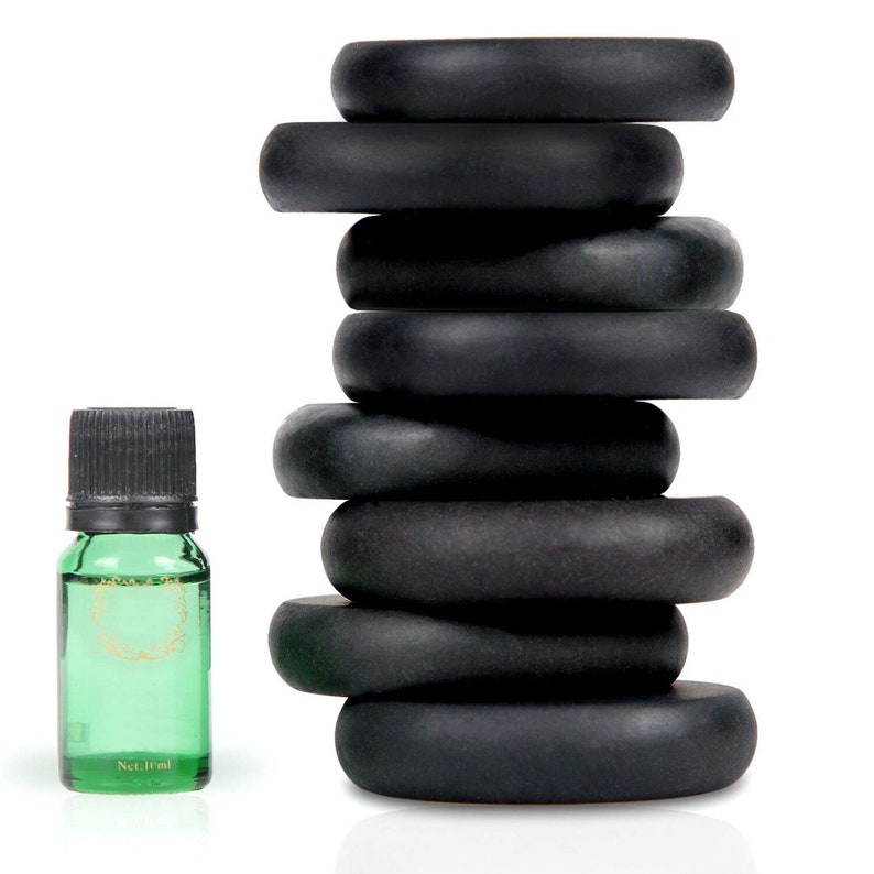 Basalt Massage Stones 8 Large Basalt Massage Rocks for Hot Etsy