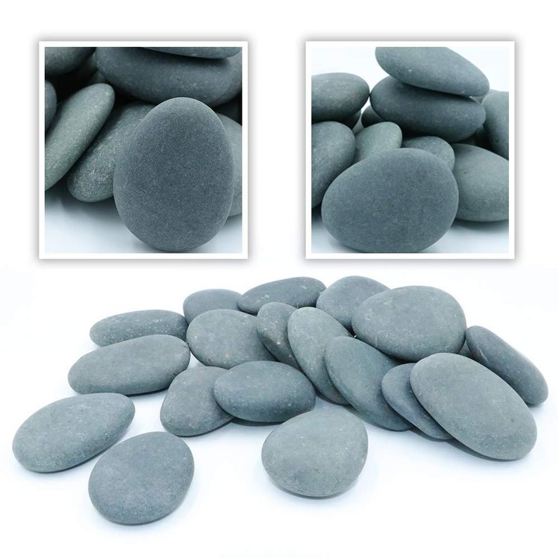 Bulk Craft River Rocks 70 Extremely Smooth Stones for Rock Etsy