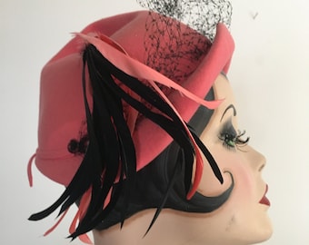Vintage Janet Meisner Parisian Creation Hat, Paris/new York  display picture 1