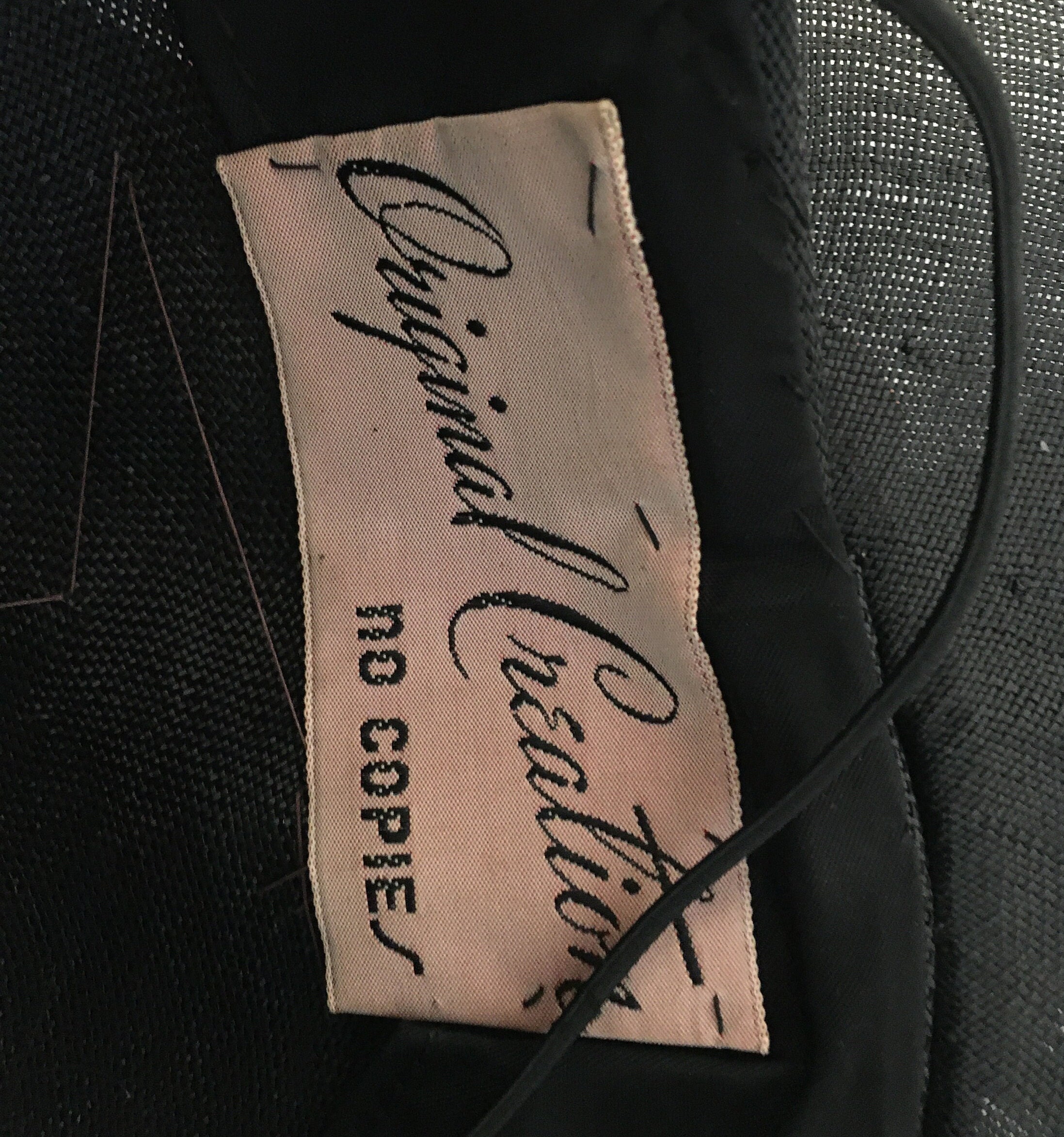 Vintage Janet Meisner Parisian Creation Hat, Paris/new York 