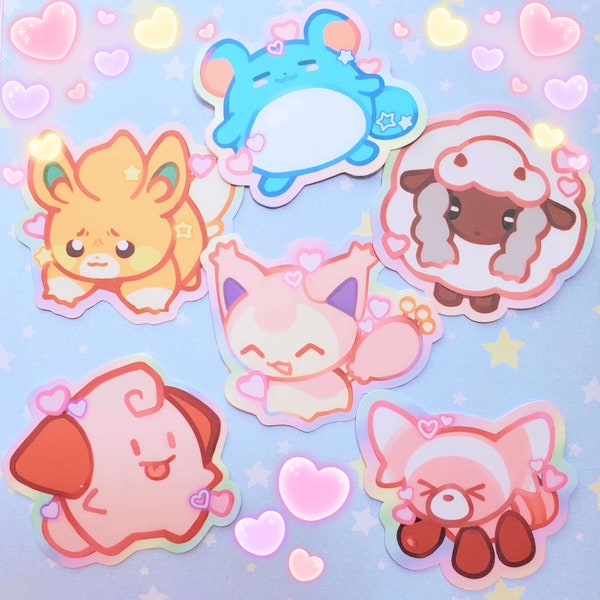 my fav pkmn stickers