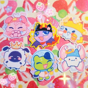 tama costume party neogotchi stickers