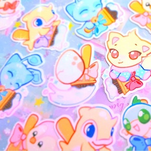 baby virtual pets paint brush stickers*.*