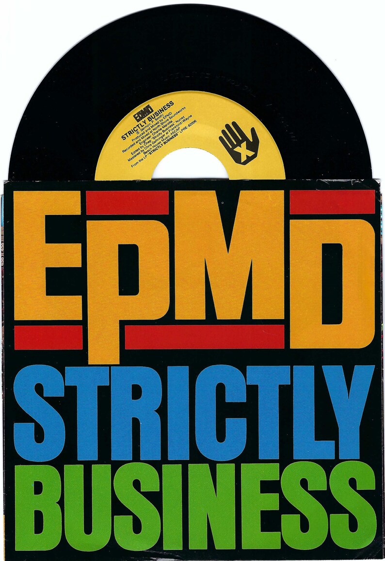 EPMD Strictly Business 7 NM Original Press Out of Print image 1