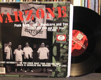 Warzone/Cause For Alarm "split" 10" NM (Original Press) (Out of Print)