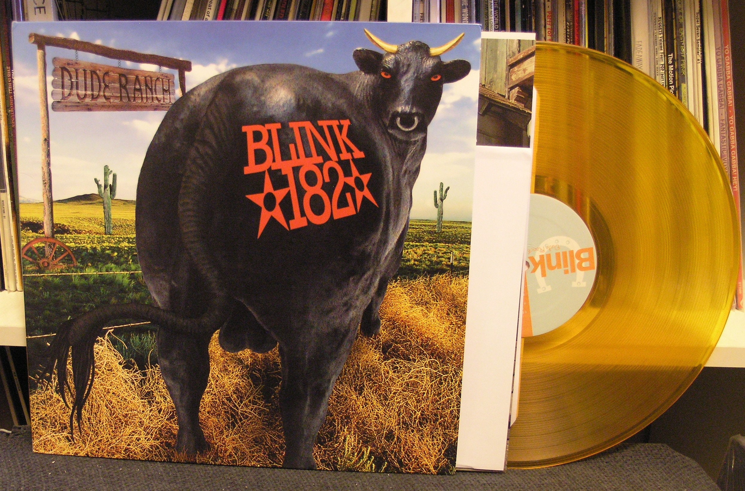 Blink 182 dude Ranch Lpposter NM limited to /500