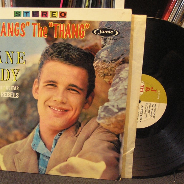 Duane Eddy and the Rebels "The Twangs The Thang" LP VG+