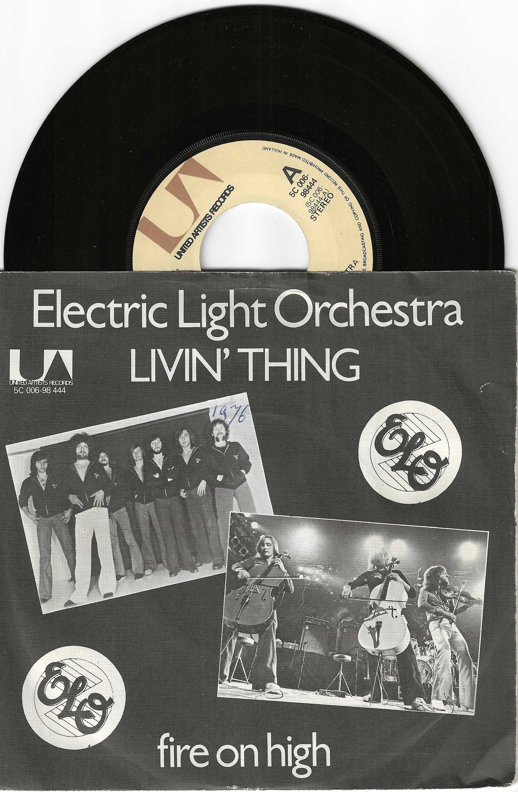Light Orchestra livin' Thing/fire on - Etsy