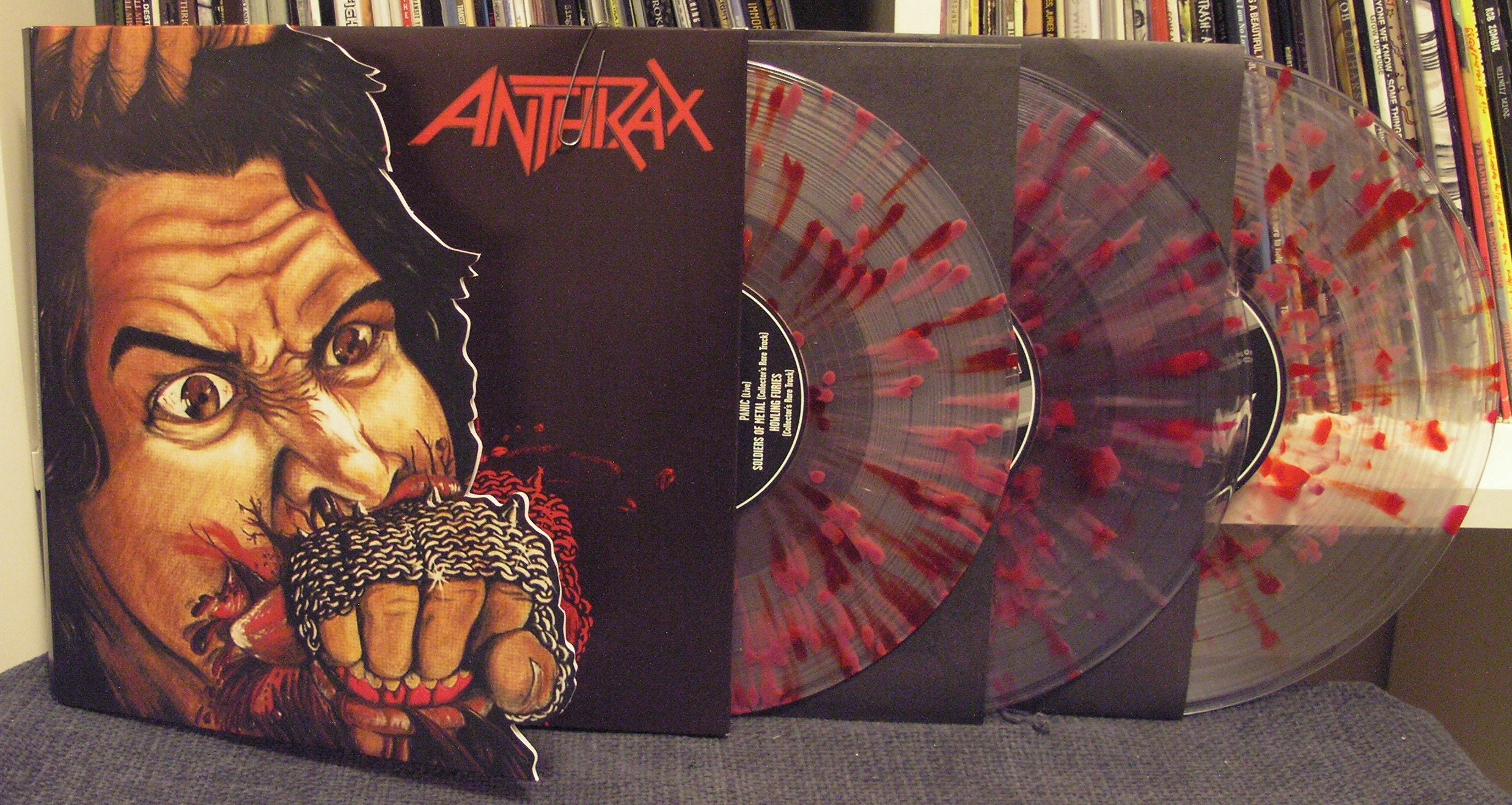 Anthrax Fistful of Dangerous 3x - Etsy 日本