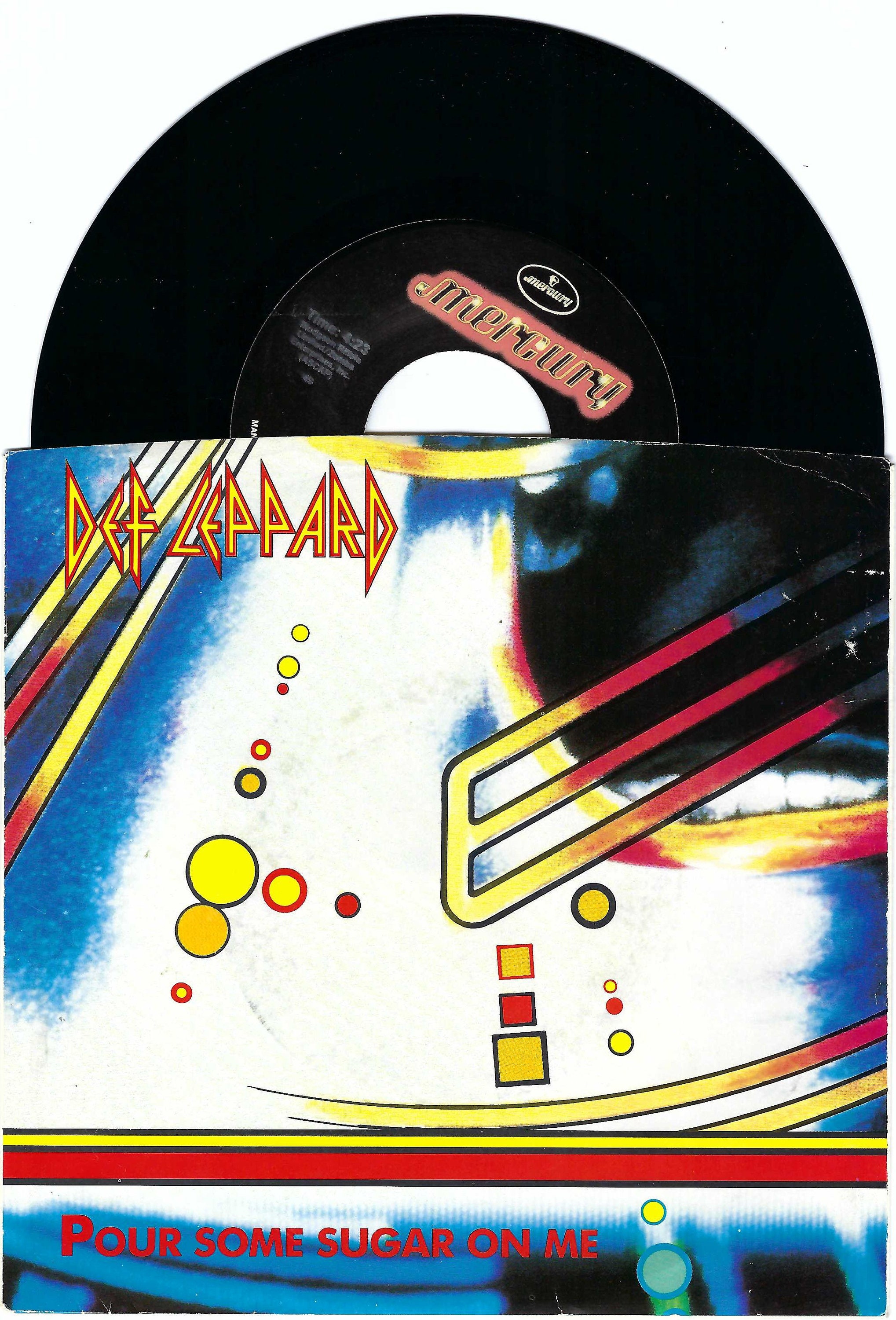 Def Leppard Pour Some Sugar On Me 7 NM Etsy