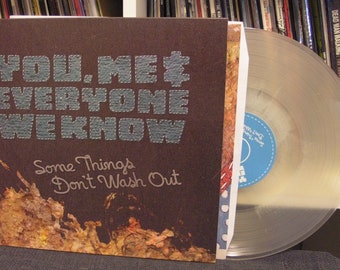 You Me and Everyone We Know "Some Things Don't Wash Out" LP & NM (Clear w/White Sparkle Colored Vinyl) (Limited to /100 copies)