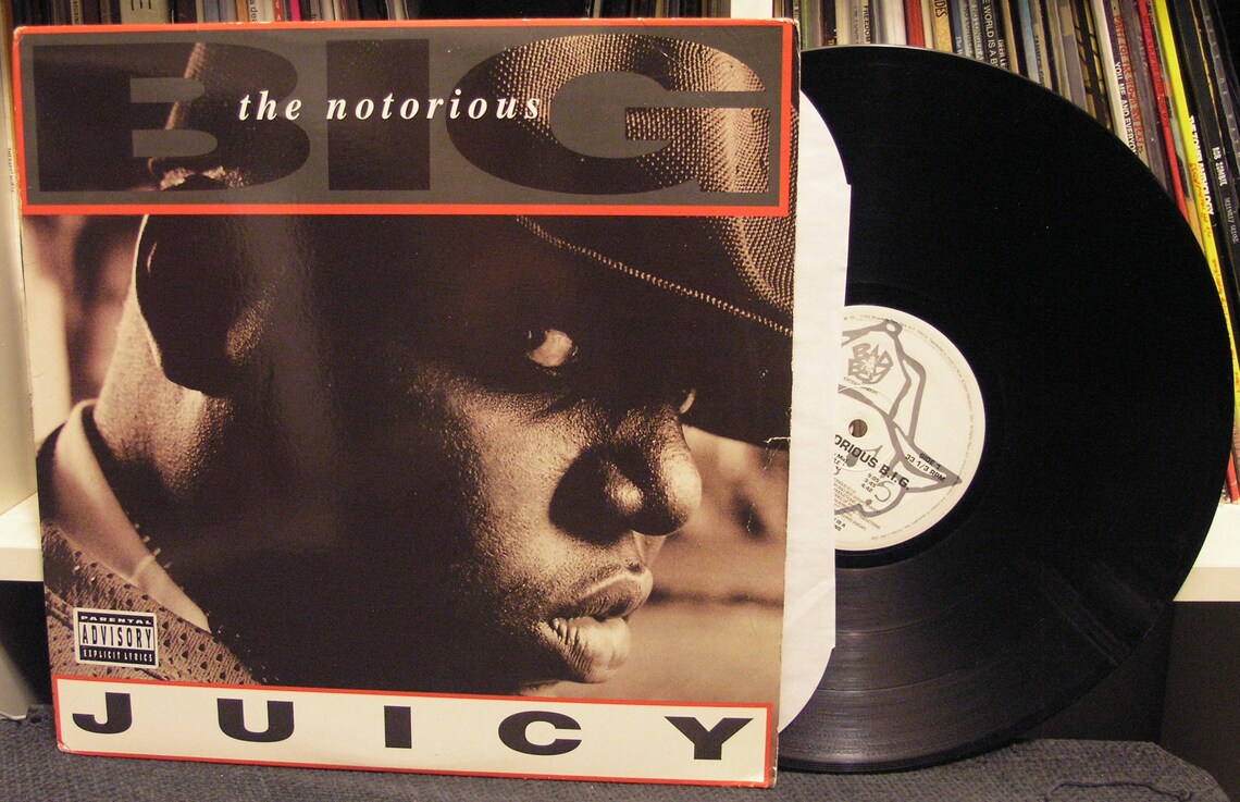 Notorious Big Juicy 12 Original Press B.I.G. Etsy