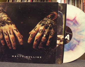 Matty Mullins "Self-Ttiled" LP NM (Pressed on Red/Tan/Blue Starburst Vinyl) (Limited to /500 copies) (Out of Print)