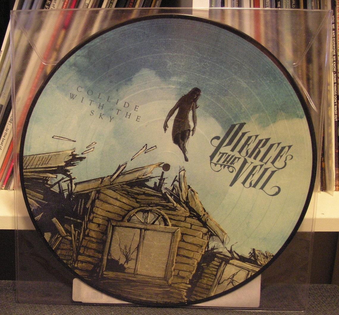 Pierce the Veil Collide With the Sky Pic Disk LP Etsy Pierce the Veil Collide With the Sky Pic Disk LP Etsy